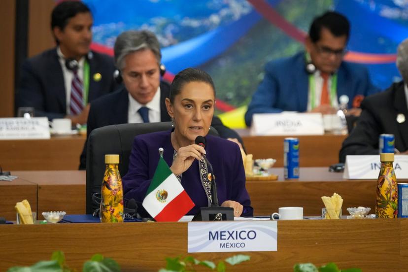 México fue bien recibido en el G20: Claudia Sheinbaum