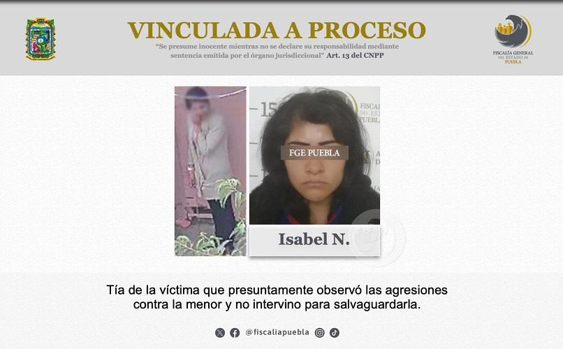 Ahora cae tía por feminicidio de la niña Daniela en Granjas San Isidro