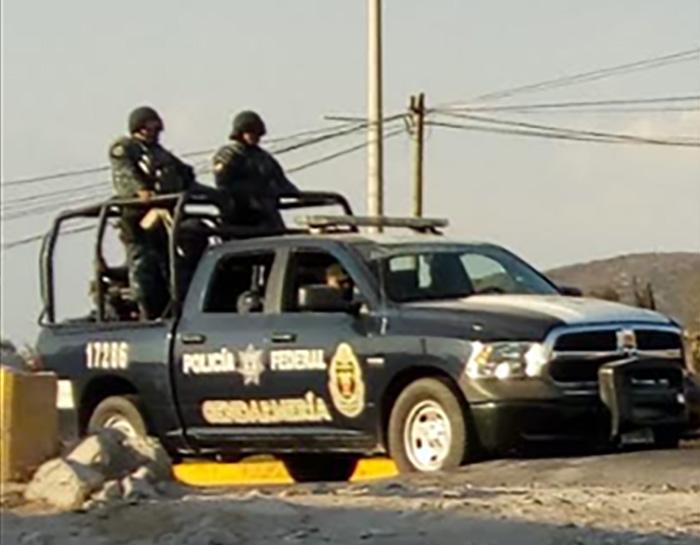  Se enfrentan ladrones con la Gendarmería en Tecamachalco