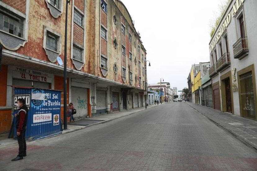 Gerencia del Centro Histórico recupera imagen urbana de El Parral en Puebla