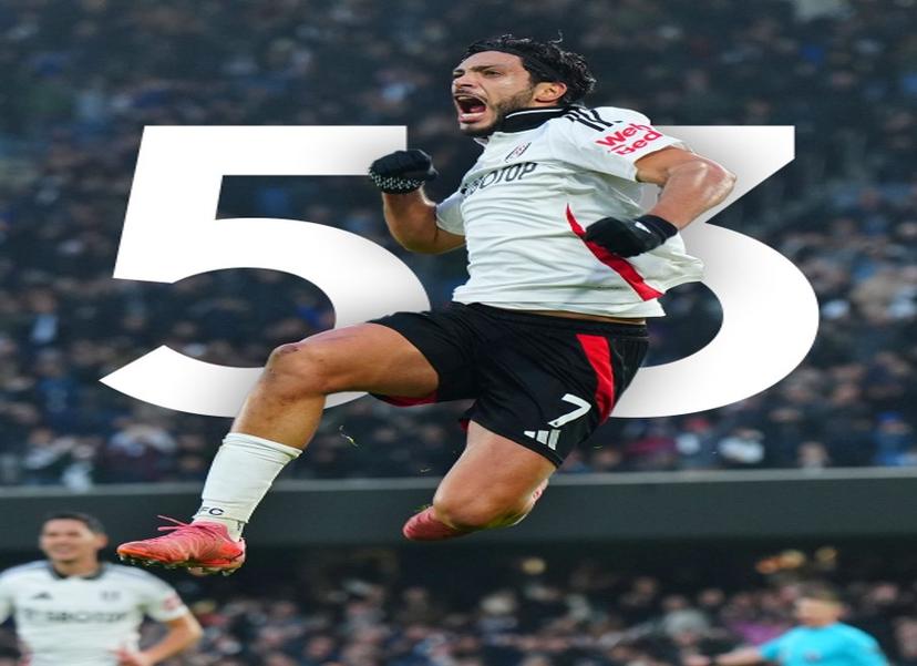 VIDEO Raúl Jiménez hace historia en el Fulham, llega a 53 en la Premier League