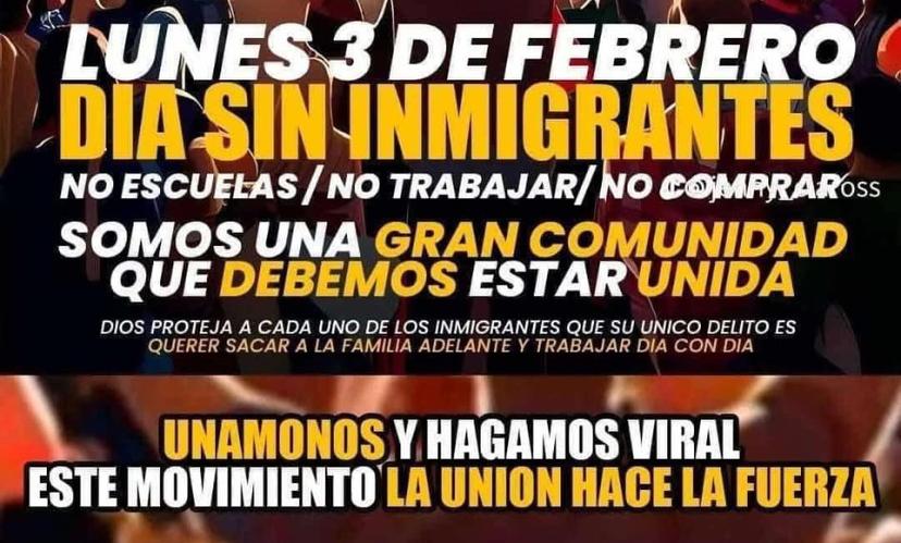 Miles en EE.UU. se unen al movimiento Un Día Sin Inmigrantes