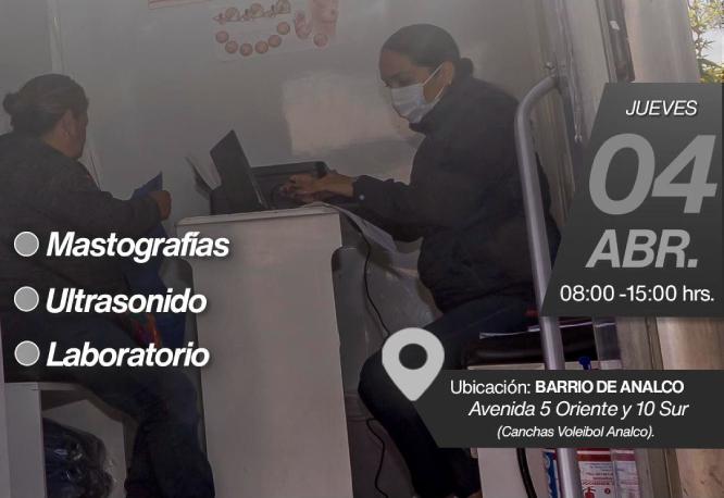 Unidades Preventivas de Salud ofrecerán servicios en San Baltazar Campeche y el Barrio de Analco