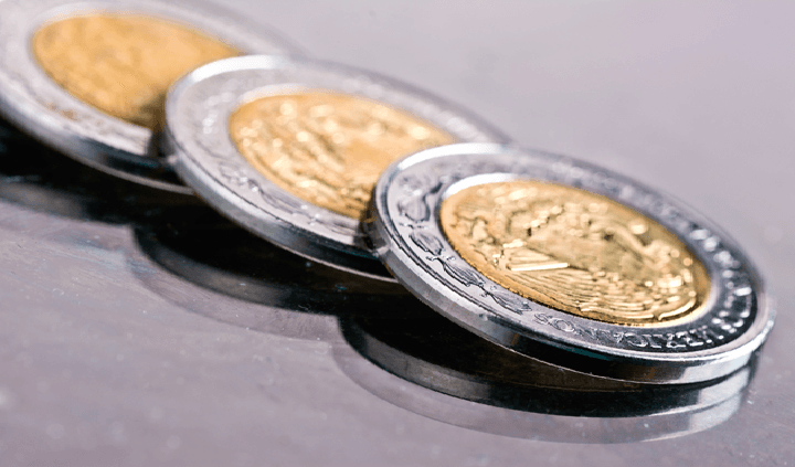 El peso mexicano se incrementó hoy