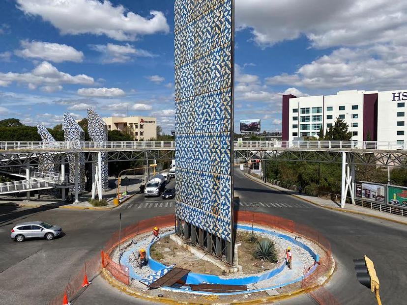 Modificación de glorieta de los Serdán, por constantes accidentes: MBH