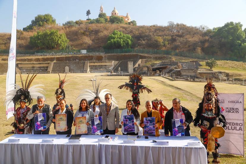 VIDEO A cargarse de energía, listo el Equinoccio 2025 en las Cholulas