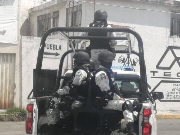 Guardia Nacional protagoniza una persecución en Atlixco