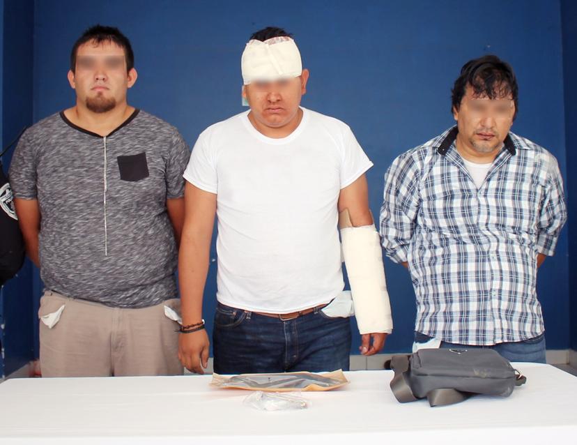 SSPTM Cholula detiene a banda de asaltantes en colonia gobernadores