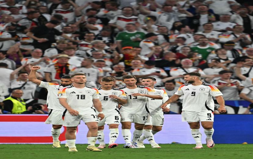 Una aplanadora alemana inicia con todo en la Eurocopa