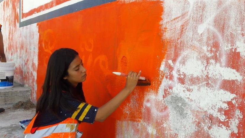 Invaden grafitis calles de Atlixco