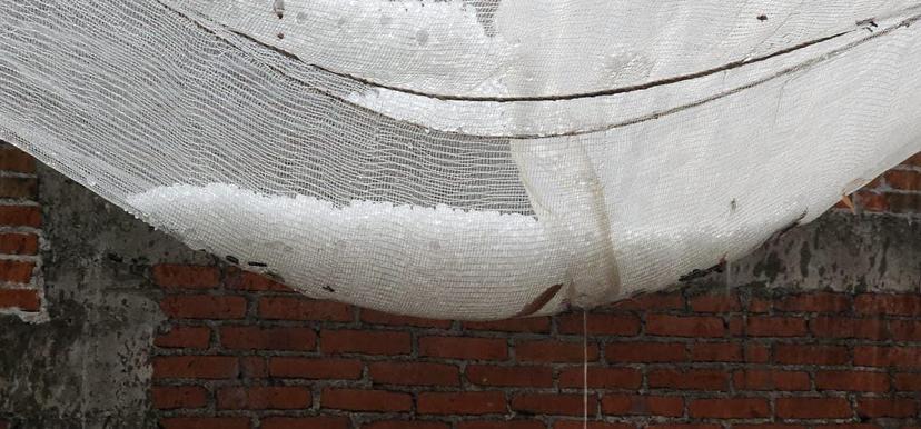 Caen enormes granizos en Atlixco la tarde de este sábado