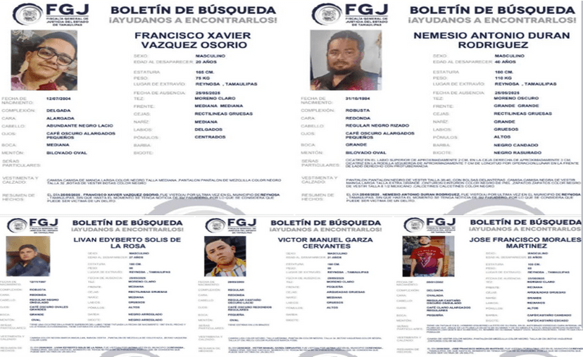 Reportan como desaparecidos a los integrantes del Grupo Fugitivo