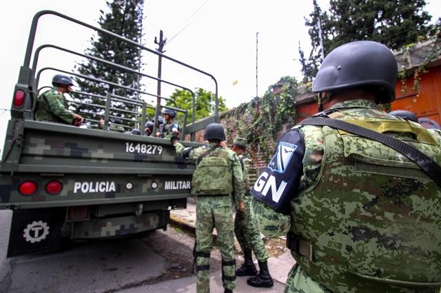 Acatzingo en alerta; Guardia Nacional y comando protagonizan balacera