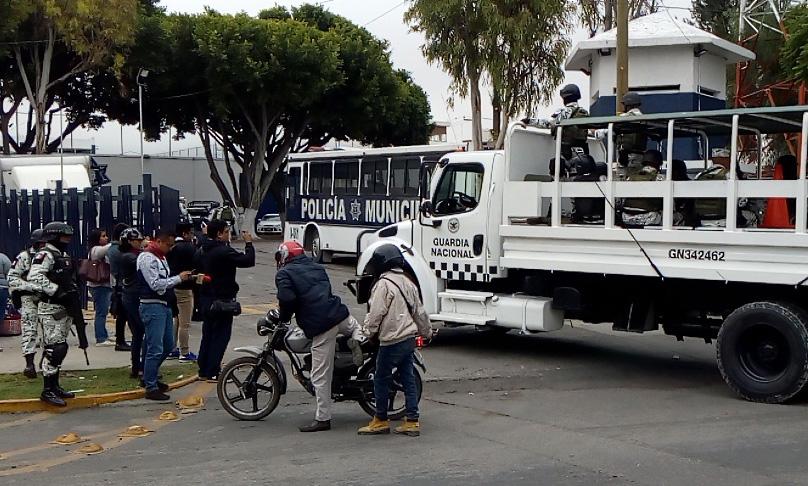 Toma Guardia Nacional control de Cereso de Tehuacán