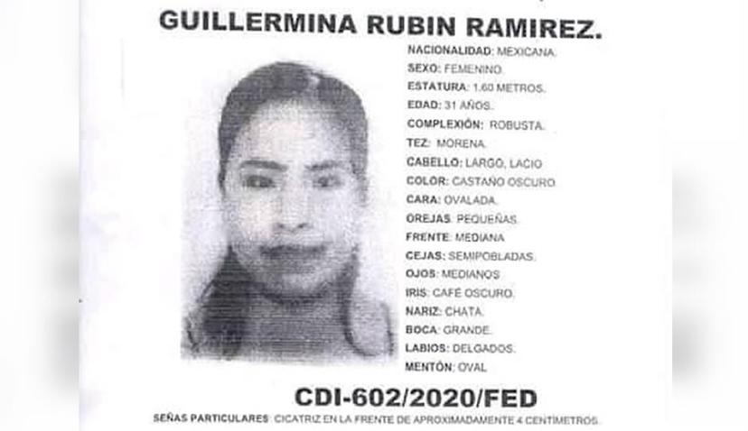 El cuerpo decapitado era de Guillermina, reveló Barbosa