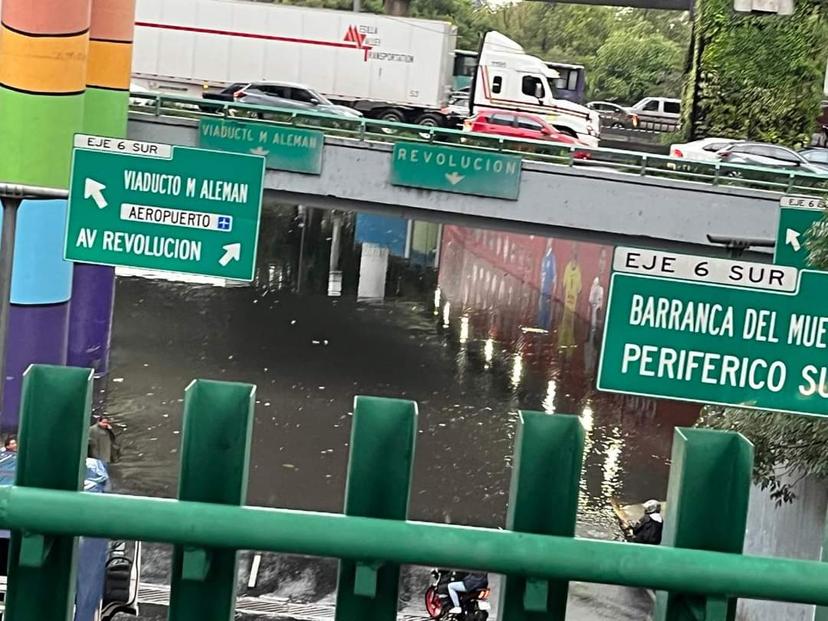 Existe Alerta Amarilla por lluvias fuertes en la CDMX