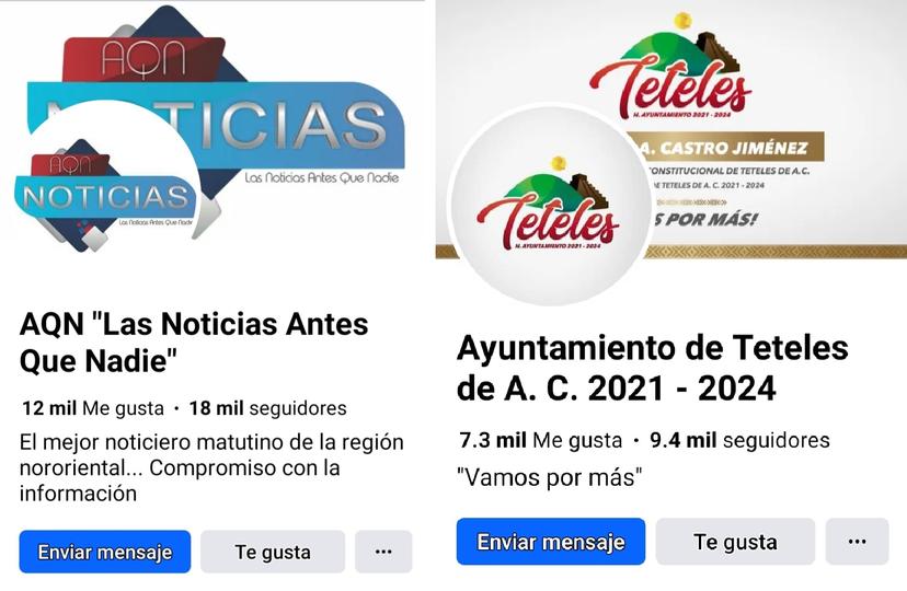 Comparten videos eróticos en redes sociales del Ayuntamiento de Teteles