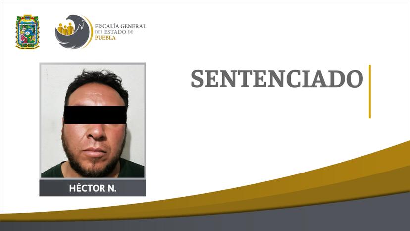 Por secuestrar y matar a una mujer en Libres le dan 80 años a Héctor