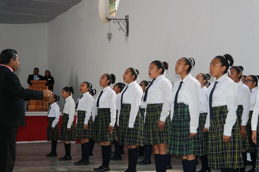 Quecholac, sede del concurso de Himno Nacional 