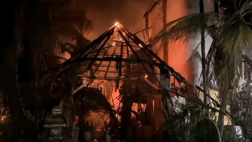 Incendio en Holbox dejará pérdidas por 108 millones de pesos al sector hotelero