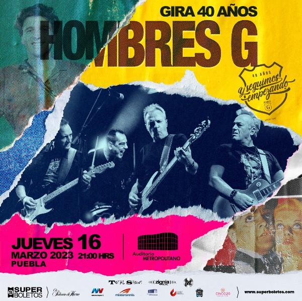 Los Hombres G se presentarán en el Auditorio Metropolitano