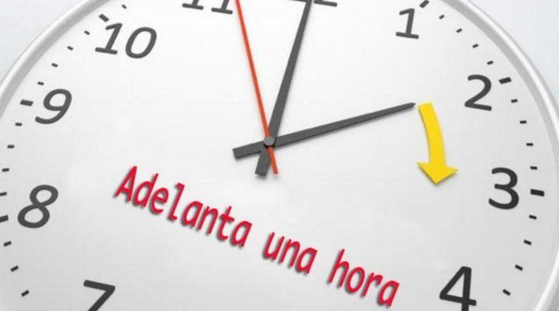 Horario de Verano arranca el 7 de abril