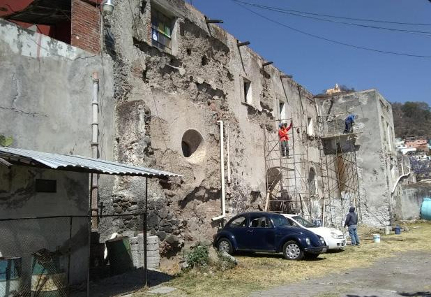 Comienzan trabajos de reconstrucción en el ex hospital de Atlixco