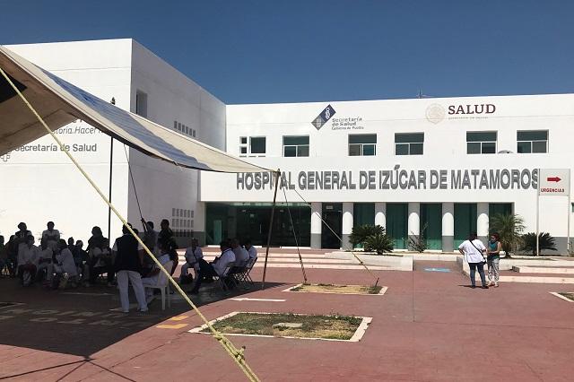 Denuncian negligencia médica en muerte de bebé en Hospital de Izúcar