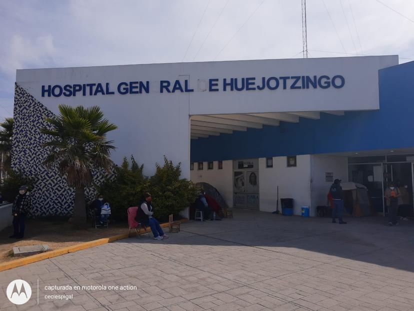 Hospital de Huejotzingo, al 50% de capacidad por tercera ola Covid