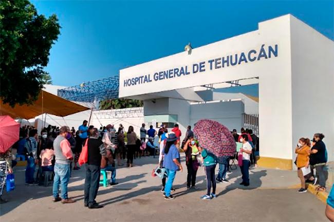 Hospital General de Tehuacán, sin suficientes médicos para atender covid