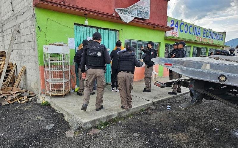 Tras denuncia, desmantelan centro de venta de huachicol en Tlaxcala