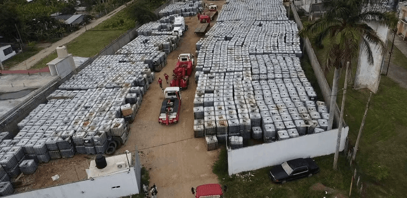 Recuperan más de tres millones de litros de hidrocarburo en Tabasco