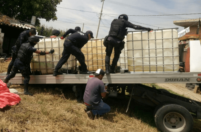 Tercer lugar nacional: 2 denuncias diarias por huachicol registra Puebla