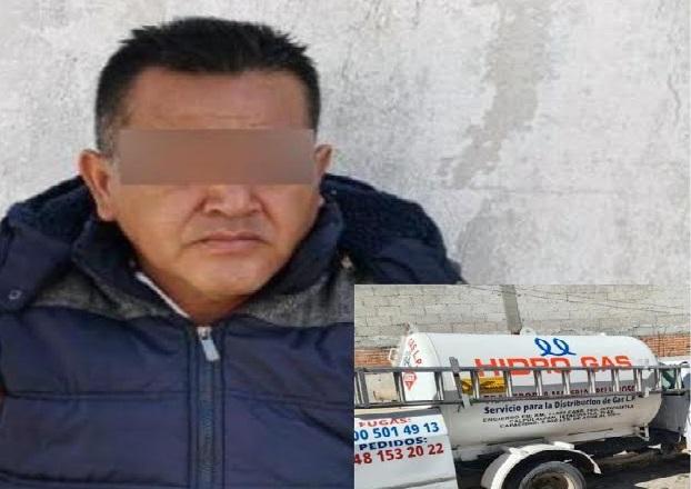 Presunto huachigasero de Texmelucan agredió a municipales