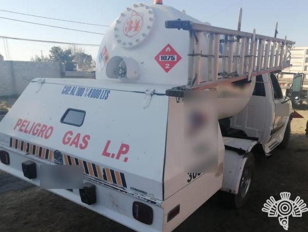 Cae huachigasero en La Resurrección con 4 mil litros de gas LP