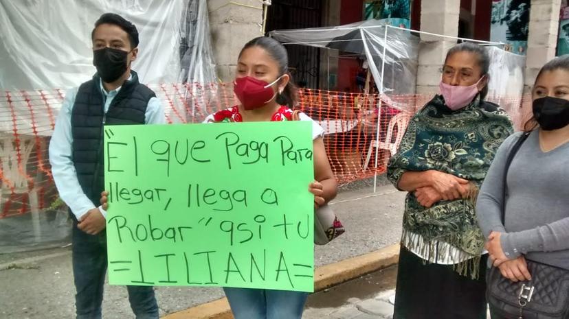 Morenistas piden voto de castigo para su candidata en Huauchinango
