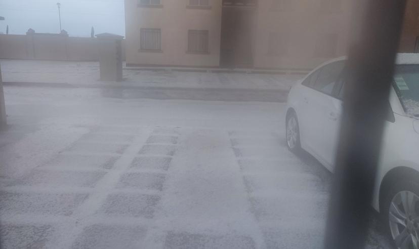 VIDEO Granizada sorprende a vecinos de Huejoztingo