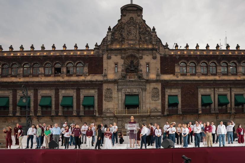 Sheinbaum: prometo ser una presidenta que entregue lo mejor por el bienestar de México