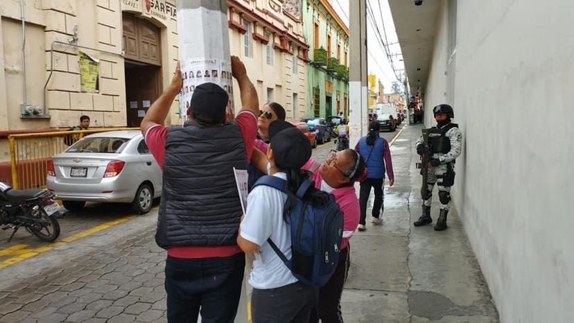 Colectivo civil de búsqueda de personas del Edomex llega a Atlixco 