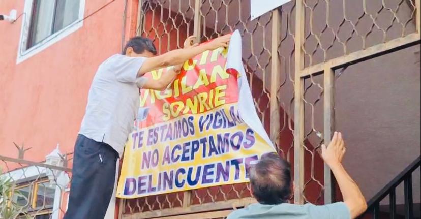Vecinos del Infonavit en Atlixco instalan cámaras de seguridad ante ola de asaltos