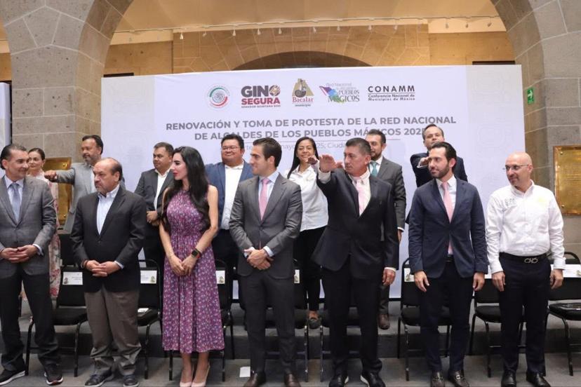 Ariadna Ayala asume copresidencia de la Red Nacional de Alcaldes de Pueblos Mágicos