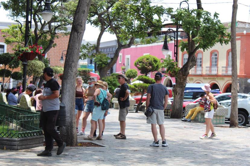 Nueva ola de Covid 19 no frena llegada de turistas a Atlixco