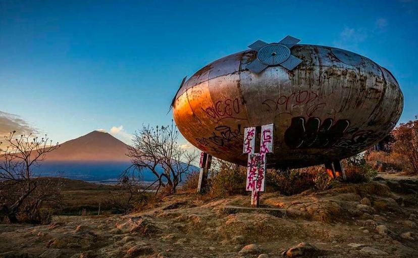 Enlistan al OVNI de Atlixco en construcciones influenciadas por tema extraterrestre