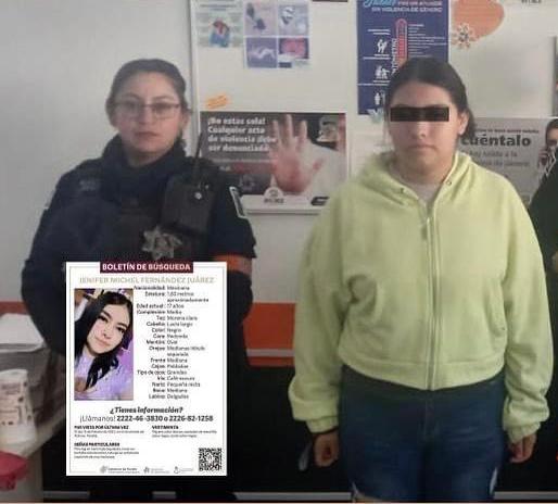 Encuentran a chica atlixquense reportada como desaparecida 