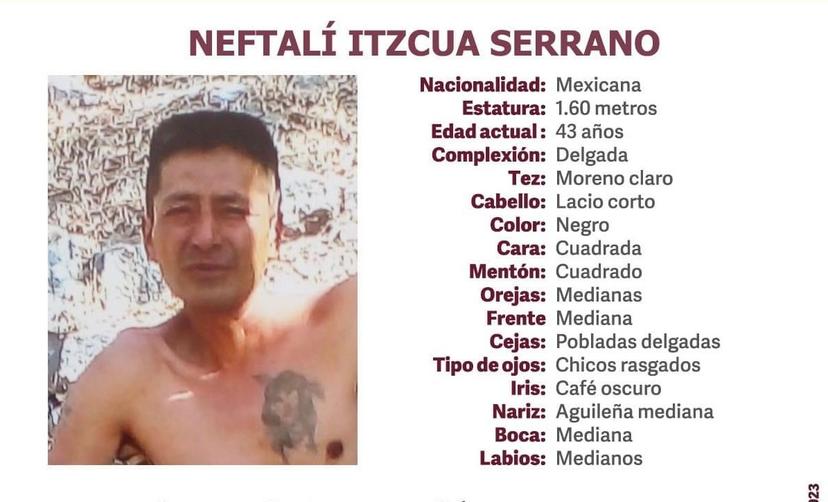 Neftalí lleva más de un mes desaparecido en Atlixco