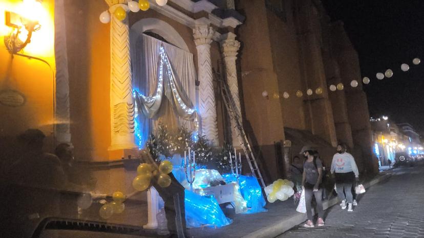 Replicar de campanas en Atlixco cimbró el centro de la ciudad