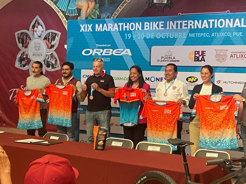 Presentan en Atlixco la edición 2024 de la Popo-Bike