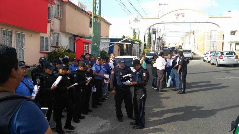 Con mega operativo Buscan a mujer desaparecida en colonia del sur de Atlixco