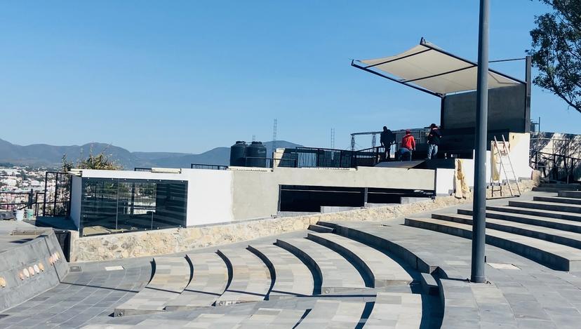 Al 70 %, obra de la ventana arqueológica en la plazuela de la danza del cerro de San Miguel 