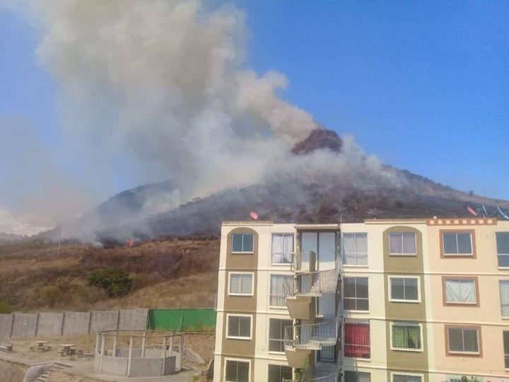 Fuertes incendios comenzaron a registrarse en Atlixco